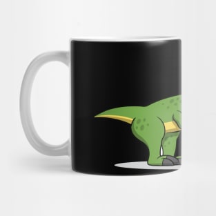 Funny santa dino t rex christmas gift idea Mug